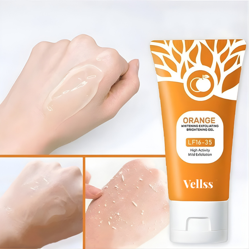 Gel exfoliante de naranja