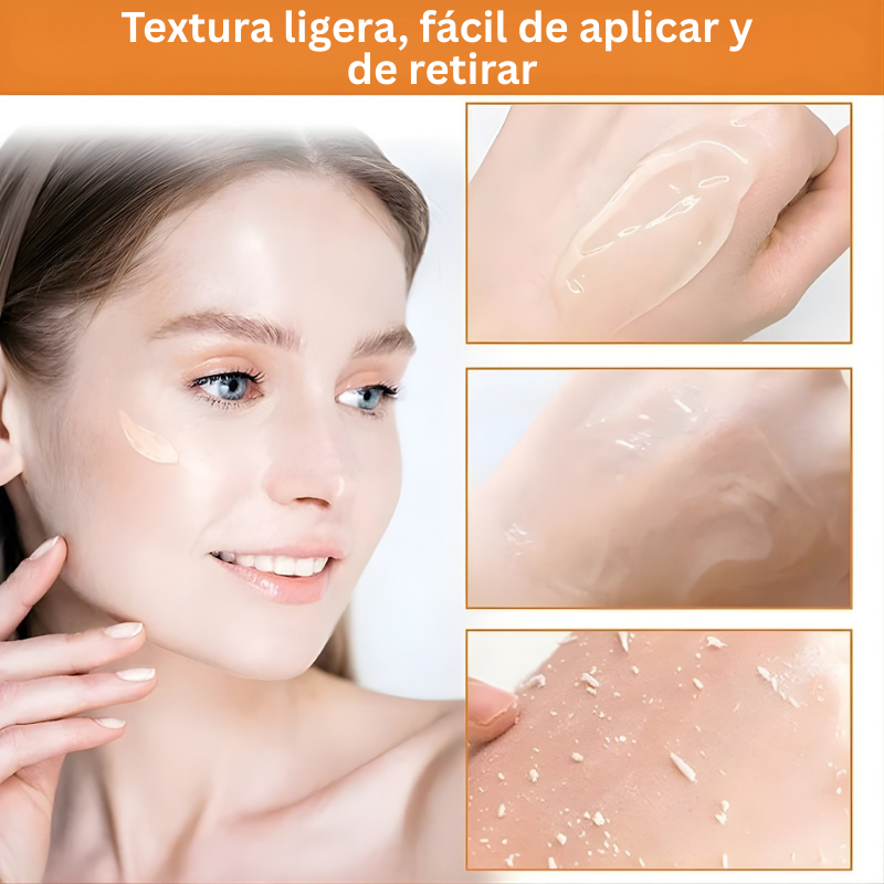 Gel exfoliante de naranja